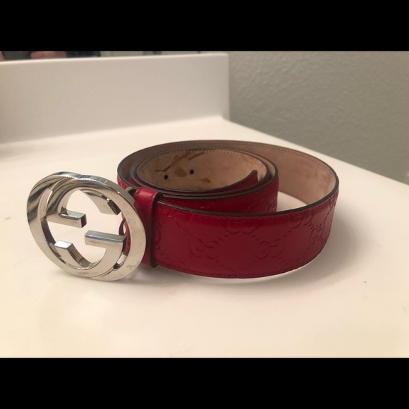 Gucci Other - Red Gucci belt